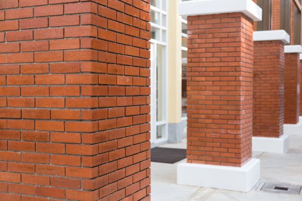 Brick Column Installation in Toledo