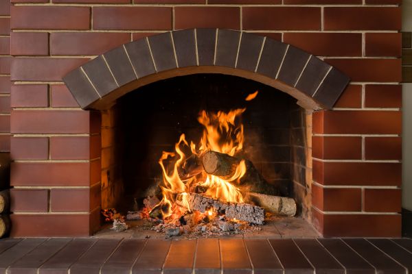 Brick Fireplace Installation in Toledo