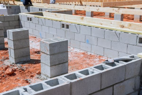 Cement Block Installation in Toledo
